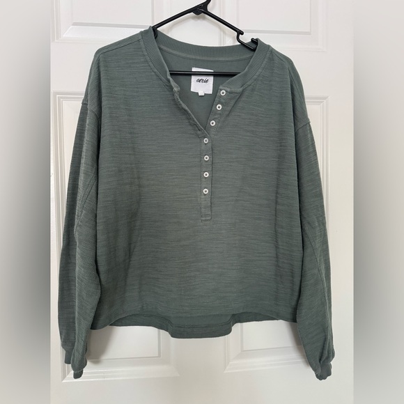aerie Tops - Aerie Sage Green Knit Top